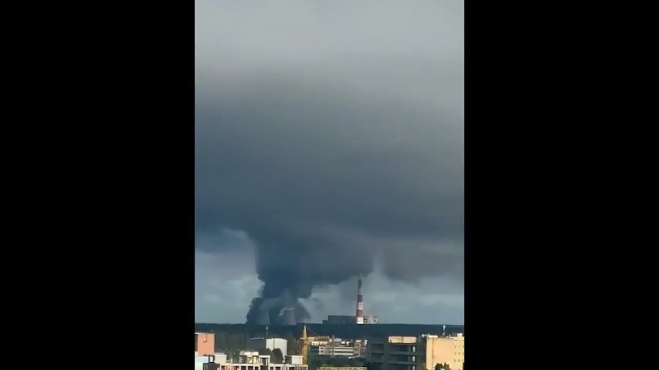 Russian Missile attacks on Ukrainian thermal plants - Oct 11