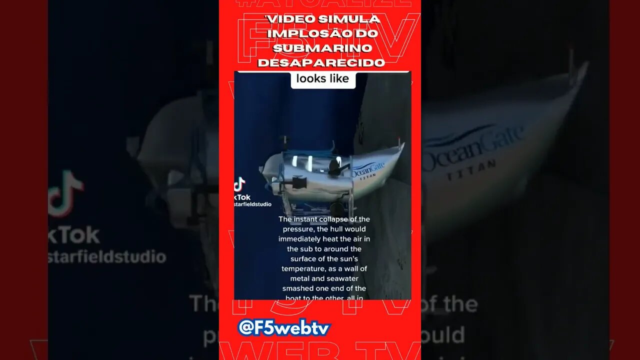 VIDEO SIMULA COMO DEVE TER ACONTECIDO A IMPLOSÃO