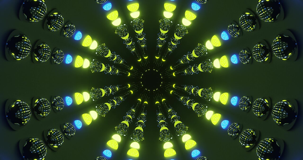 👍 wallpaper video 4k [ green neon tunnel vj loop 4k free]