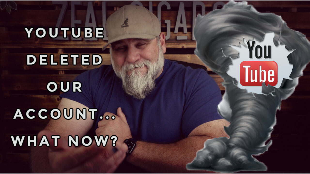Youtube Deleted our channel...now what?!?!?!