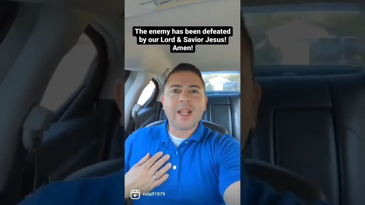 Jesus has given us the victory! Amen!