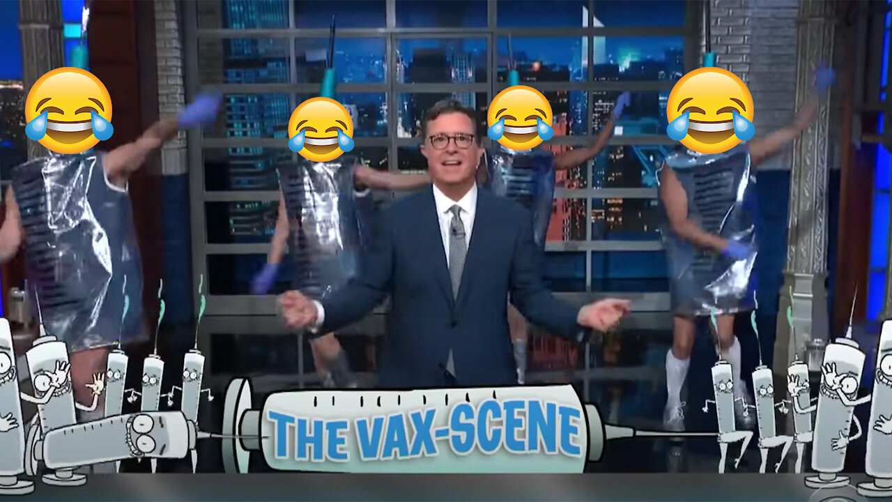 CRINGE: Colbert's Vaccine Song REACTION 😂