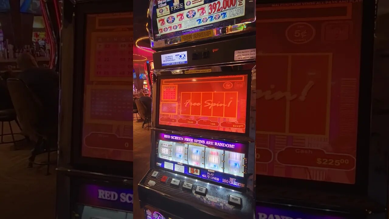 Great Win On The Red Ruby Nickel Machine #casino #casinolife #slots #gambling