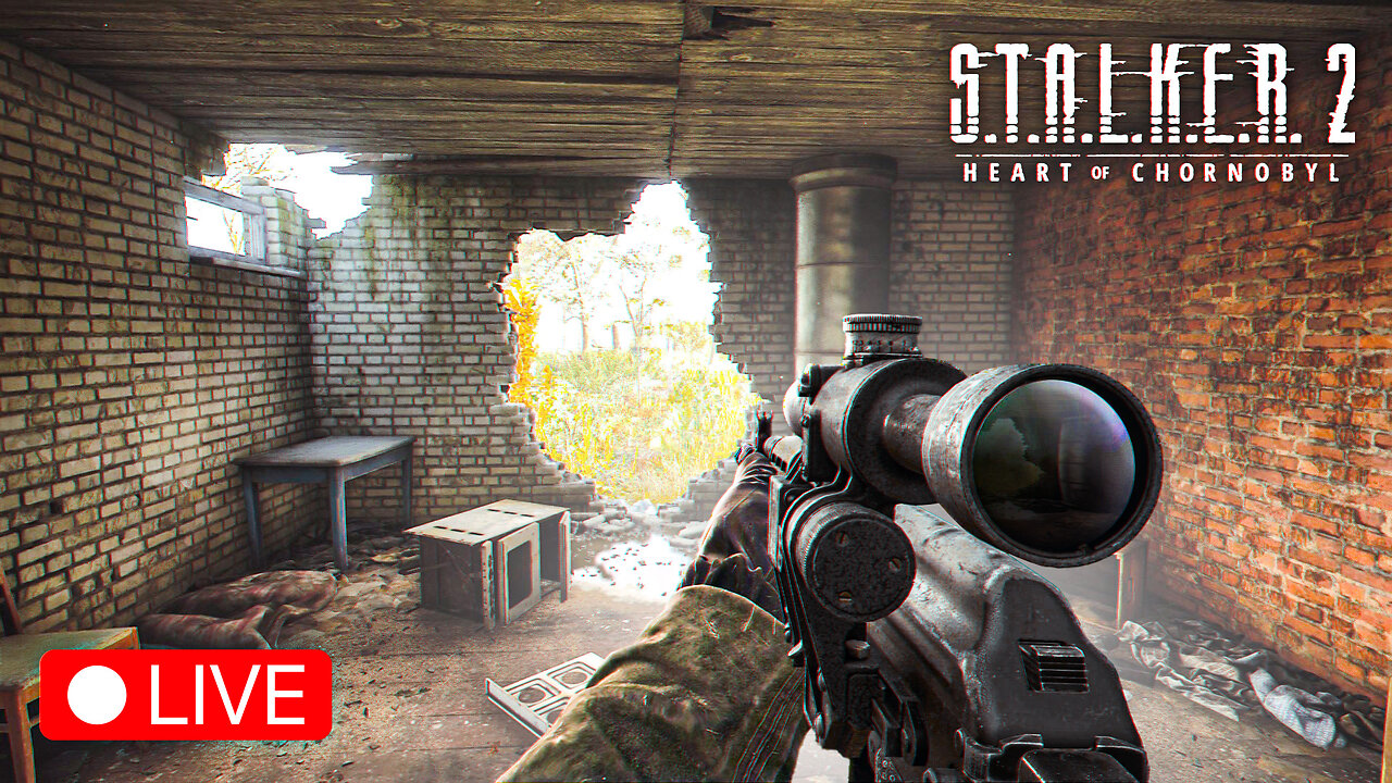 🔴 LIVE - BECOMING THE FINAL BOSS OF CHERNOBYL - STALKER 2 - PART 6