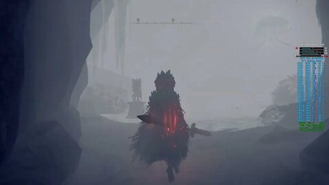 Elden Ring Godskin Apostle & Godskin Noble & Snail & Borealis The Freezing Fog Boss Fight 4K HDR