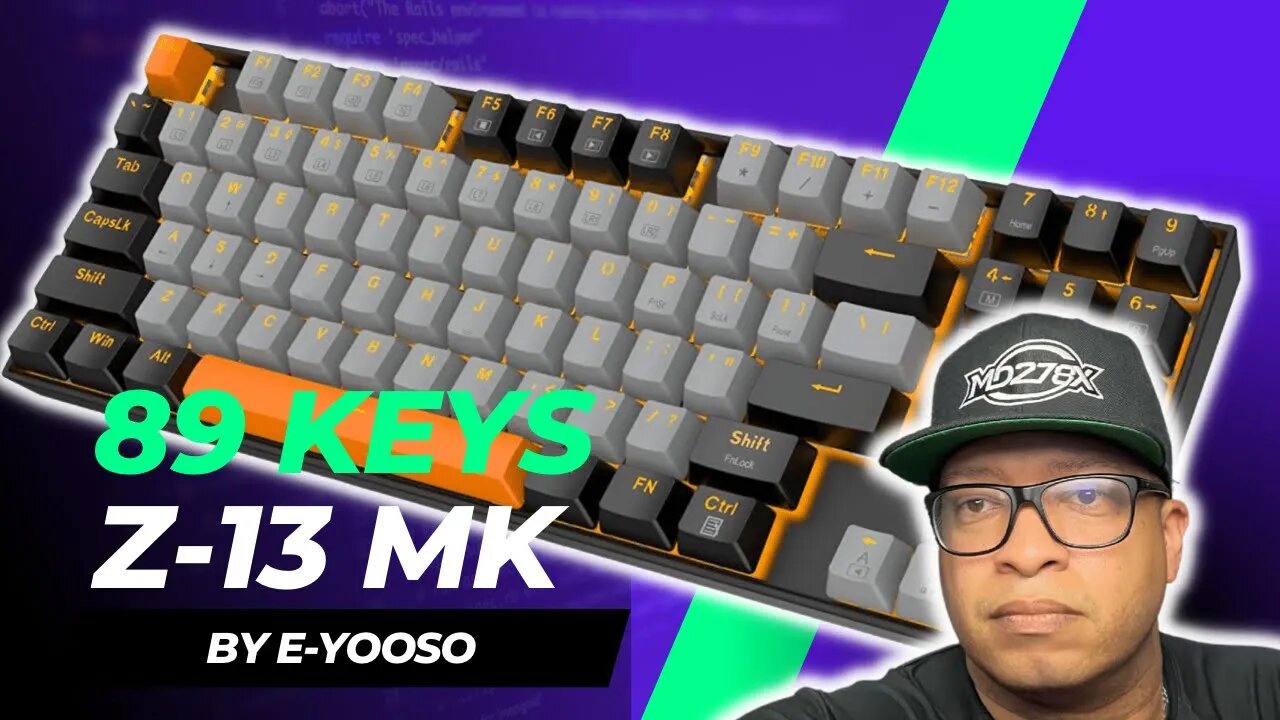 E-YOOSO Z-13 | Unboxing & Overview | Budget 89 Key Mechanical Keyboard