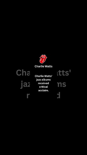 "Rocking with the Stones: Bite-sized Insights" Charlie Watts #shorts #rollingstones #rocknroll