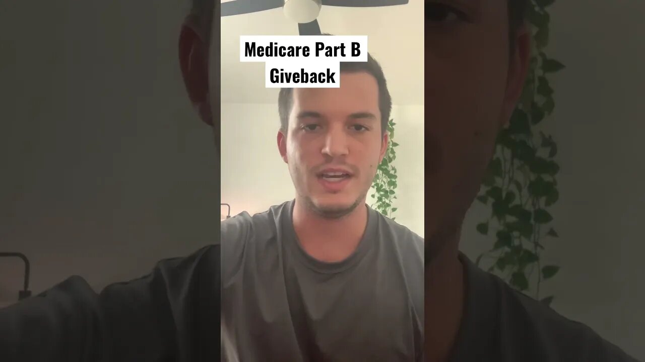 Medicare Plans With Part B Giveback #shorts #medicare #medicarepartb