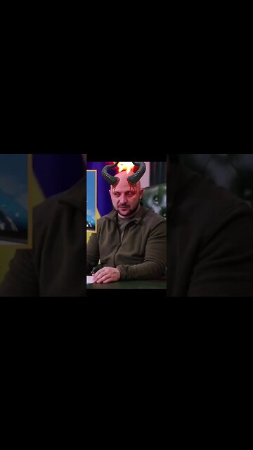 Zelensky Devil Horns