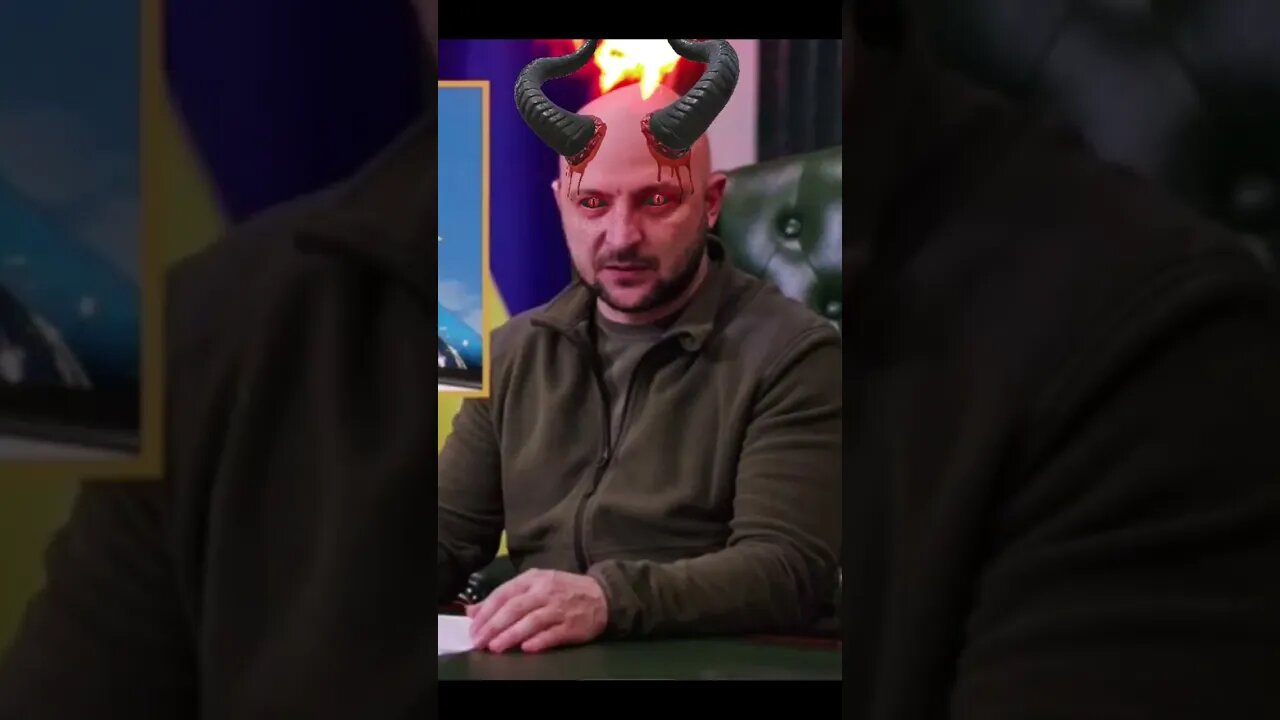 Zelensky Devil Horns