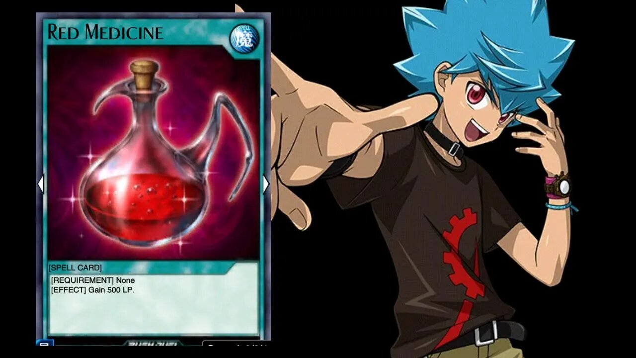 Yu-Gi-Oh! Duel Links - Luke Activates Red Medicine! (The Eternal Schoolgirl? Mimi Imimi! Event Card)