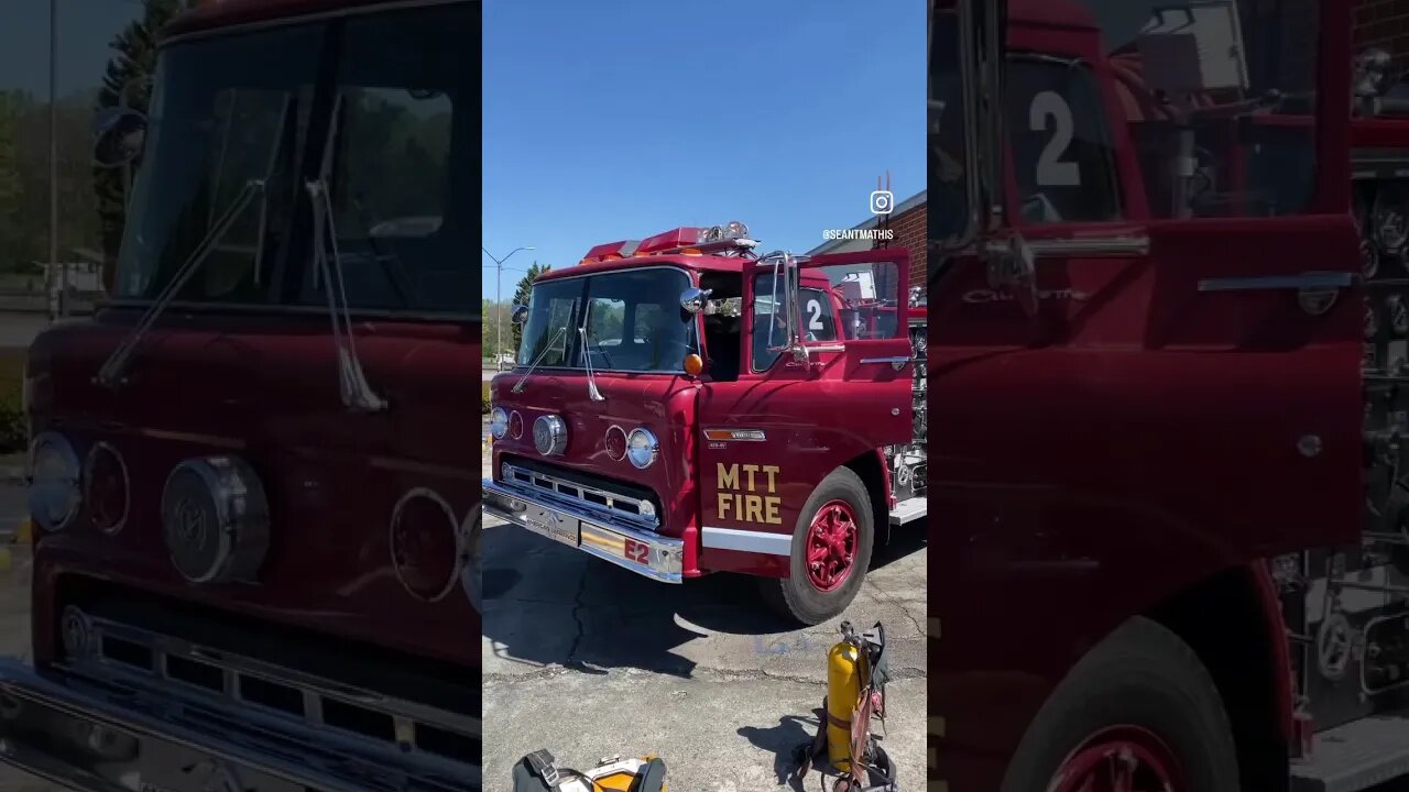 Rotating lights fixed in our firetruck