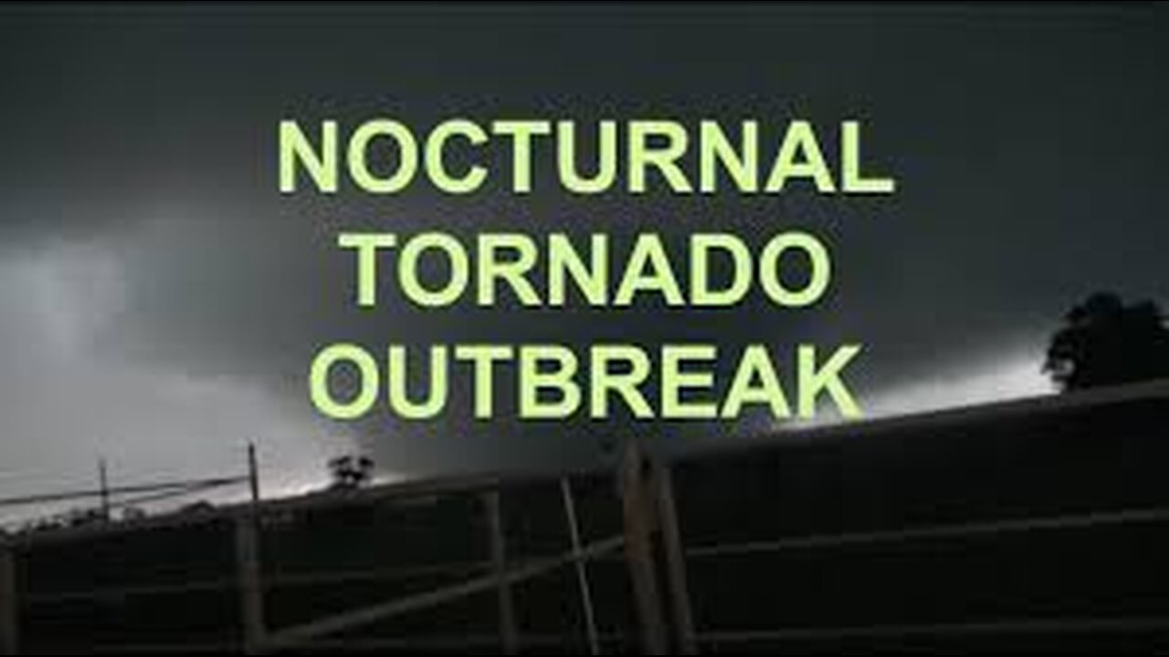 24 TORNADOES CONFIRMED during nocturnal outbreak on January 9, 2024!