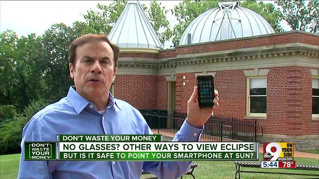 Can you view eclipse on your smartphone?