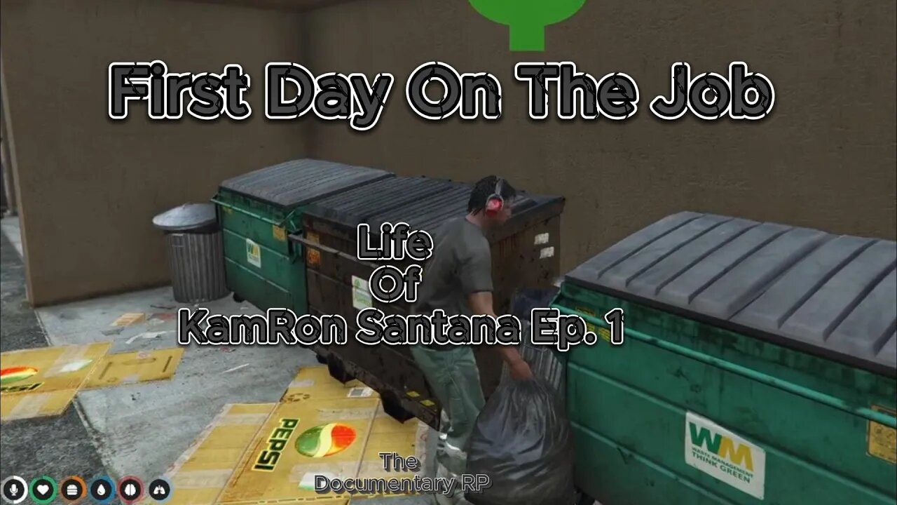 FIRST DAY ON THE JOB!! | Lifee Of KamRon Santana | The Documentary RP