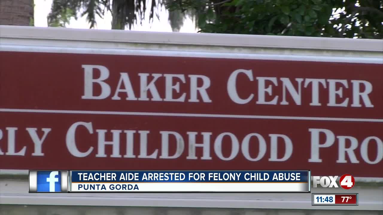 Teacher aide accused of child abuse at Punta Gorda pre-school