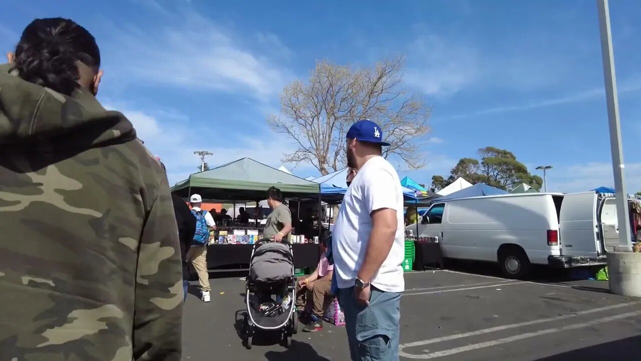 POV Laney College Flea Market with LOFI relaxing music