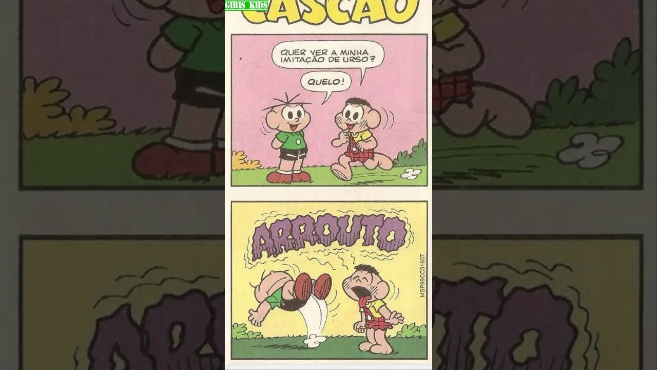 Cascão [Pause o Vídeo Caso Não Consiga Ler]