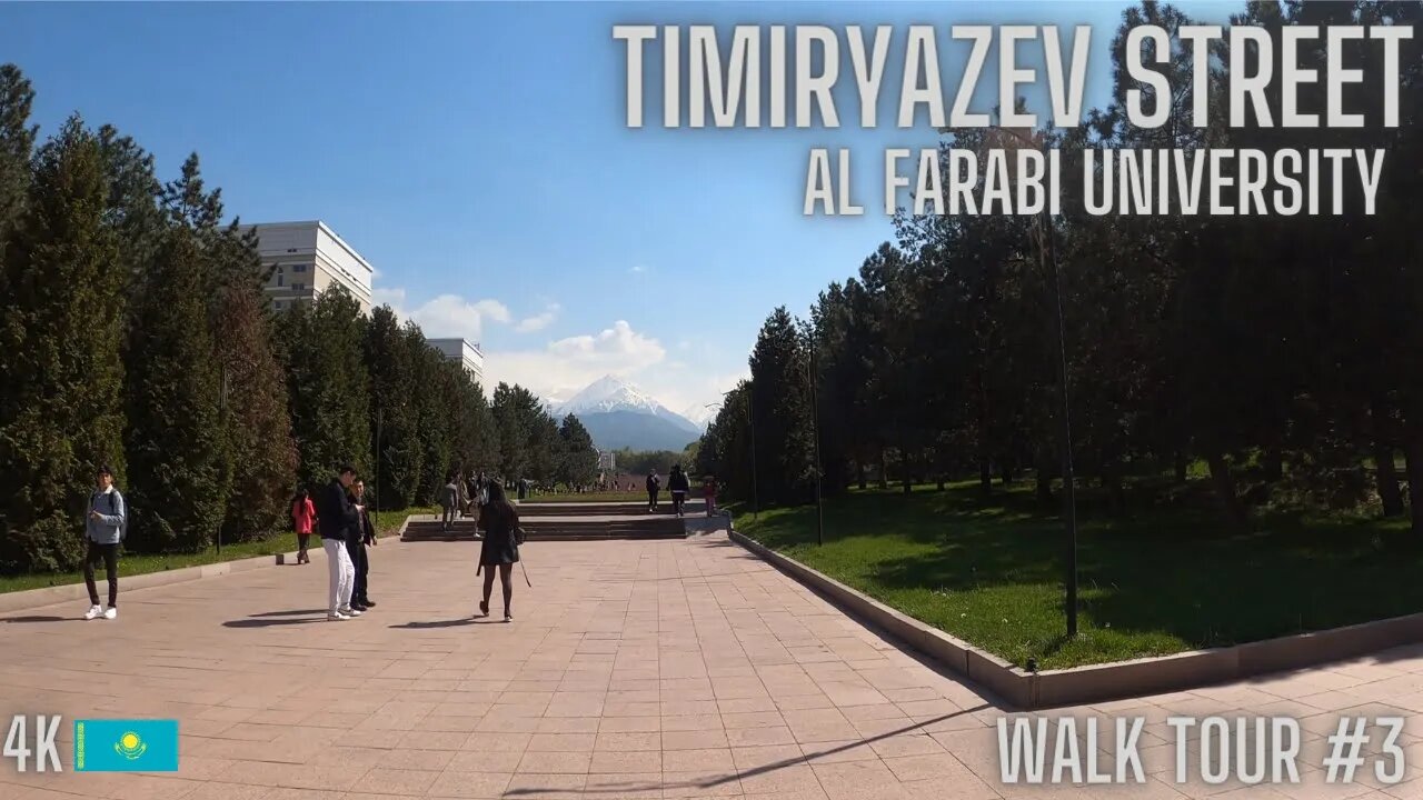 Almaty #3 Timiryazev St 🇰🇿 - Almaty, Kazakhstan 🇰🇿 - Walk Tour