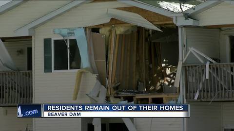 Families still waiting to retunr to Beaver Dam apartment building