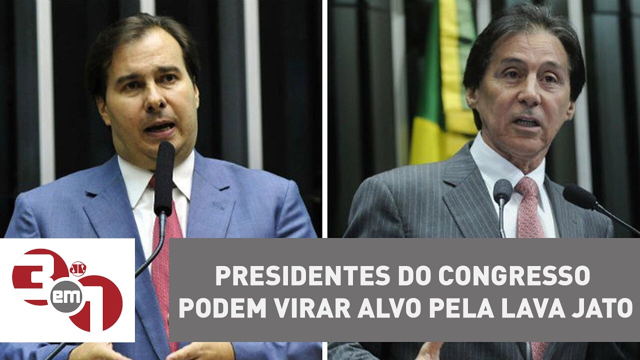 Presidentes do Senado e da Câmara podem ser atingidos pela Lava Jato