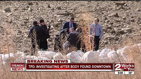 Body found in river near downtown Tulsa