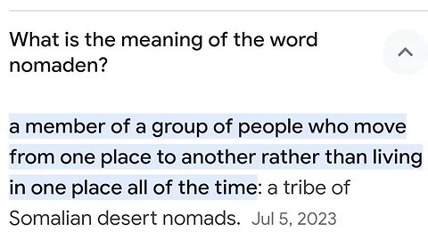 WHAT IS MEANING OF NOMADEN -- FRANSISCA OFFICIAL