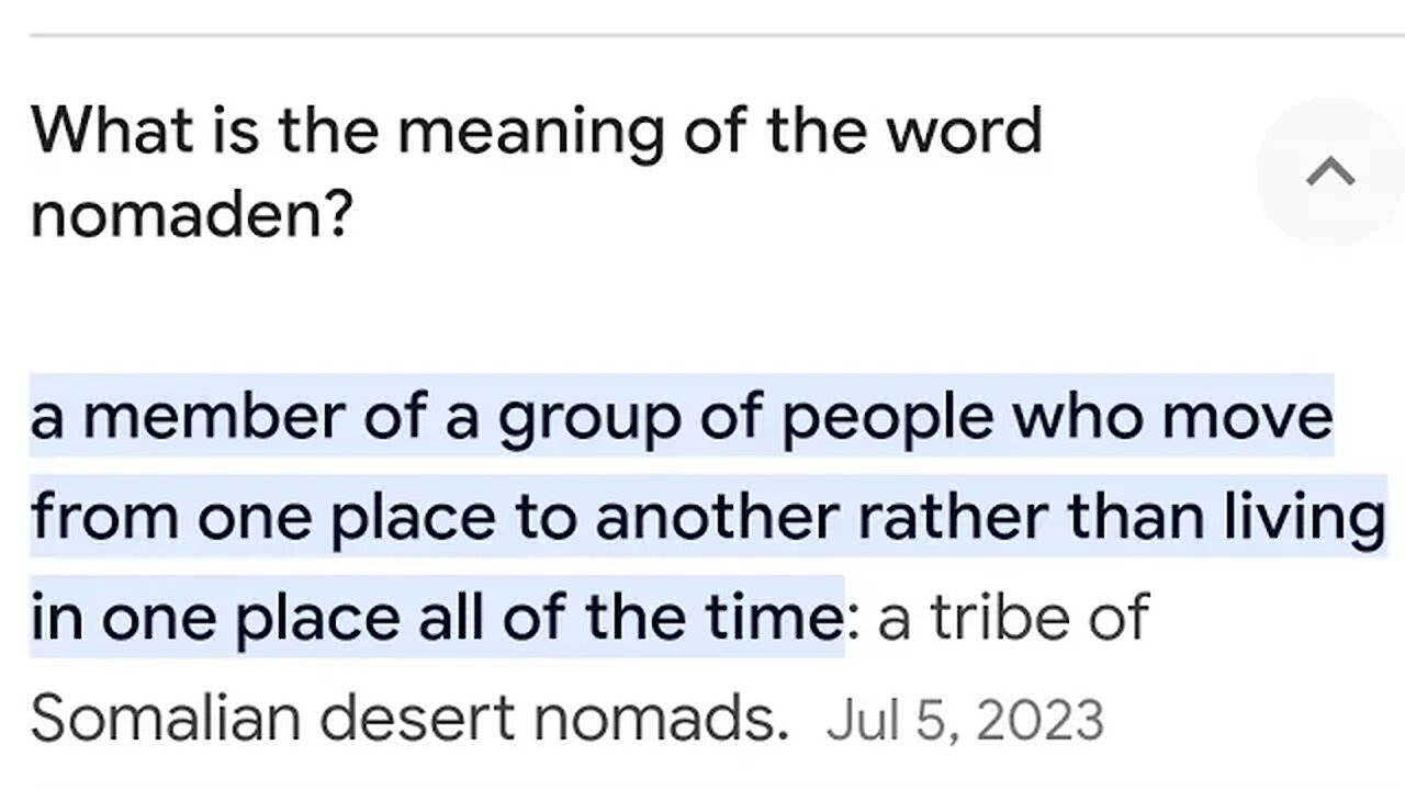 WHAT IS MEANING OF NOMADEN -- FRANSISCA OFFICIAL