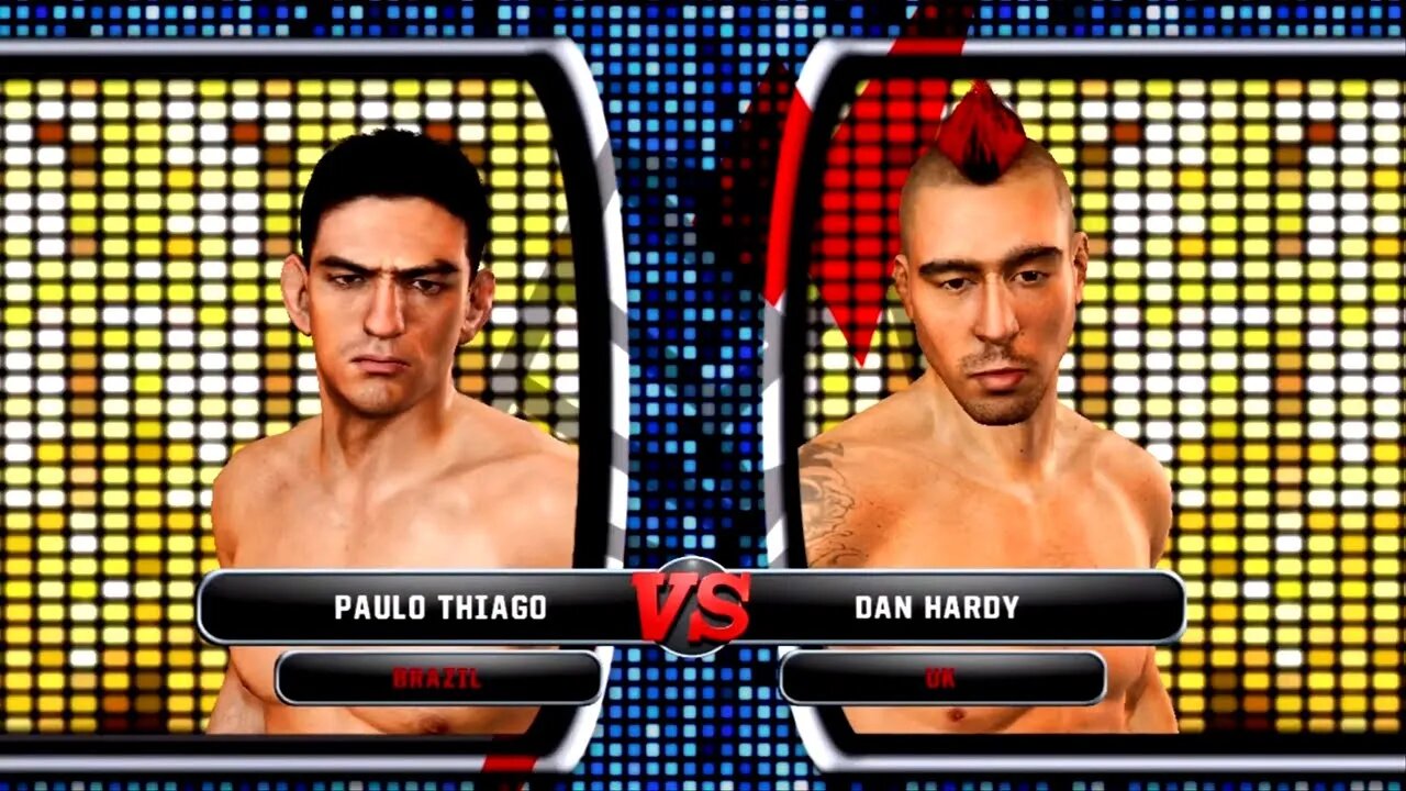 UFC Undisputed 3 Gameplay Dan Hardy vs Paulo Thiago (Pride)