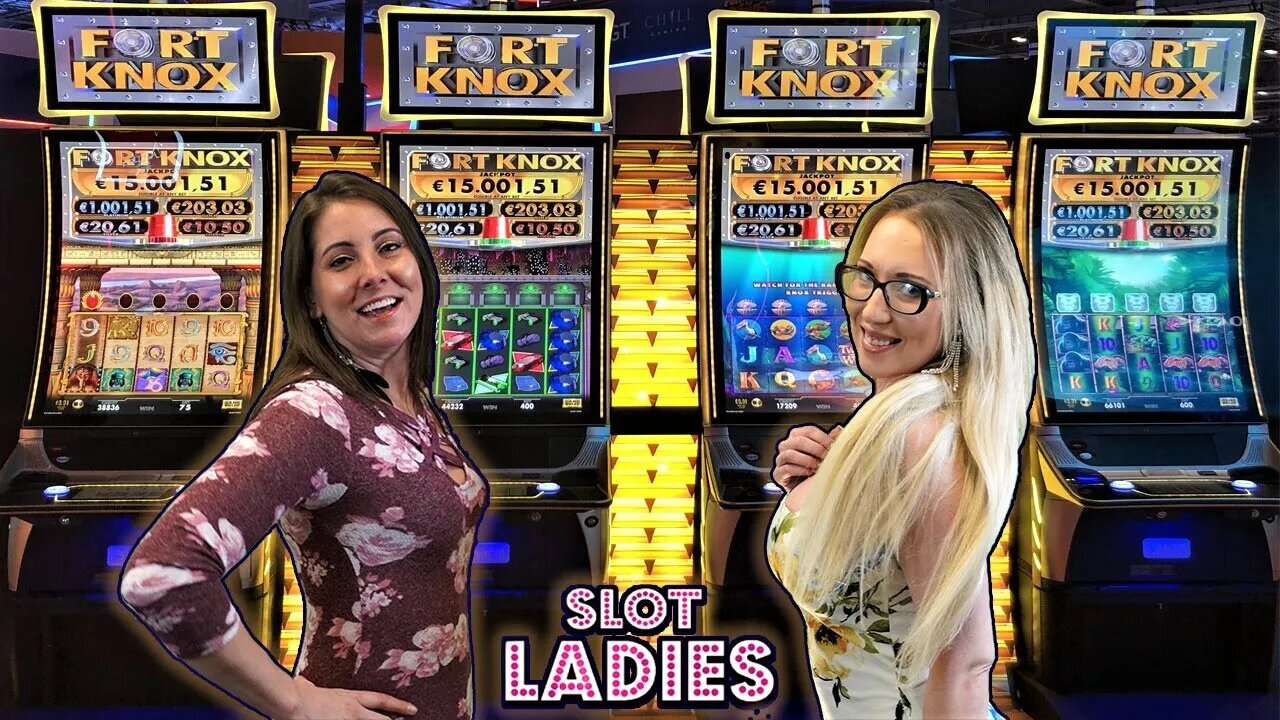 🎰 SLOT LADIES Break Into 👑 FORT KNOX!!! 👑 Will We WIN Big??