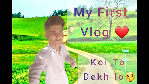 My first Vlog