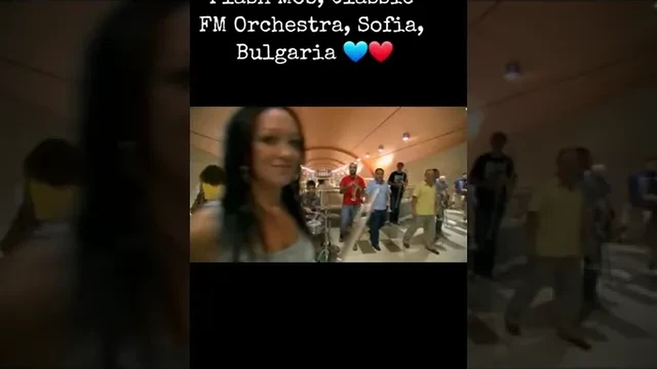 Orquestra classic FM Sofia - Bulgária ( FLASH MOB )