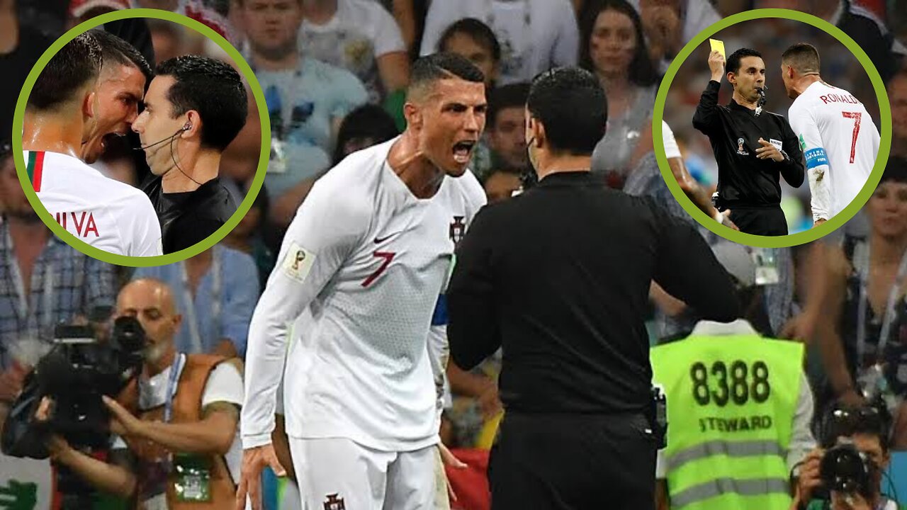 How Cristiano Ronaldo Revenge On Referees!