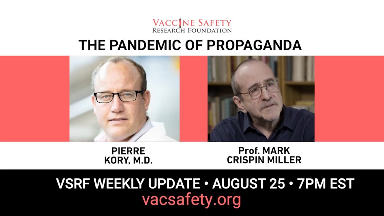 Mark Crispin Miller - The Pandemic of Propaganda