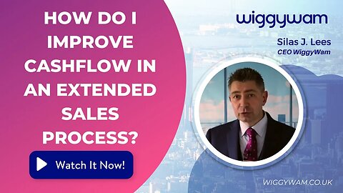 How do I improve cashflow in an extended sales process?