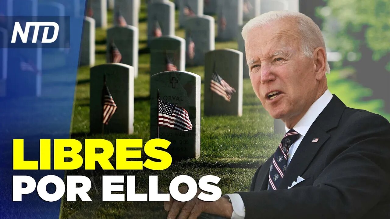 “Somos libres porque ellos fueron valientes”: Biden; Arrestan a menor por amenazar de tiroteo | NTD