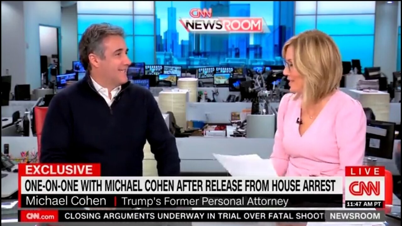 Michael Cohen and CNN Host Laugh About Putting Trump Supporters in Prison