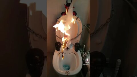 #satan #blackmetal #altar #burn #mayhem #toilet