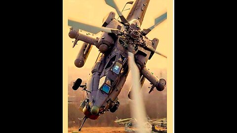 Mi-28 helicopters carried out a strike on enemy strongholds and manpower