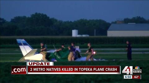 Two Johnson County men dead in small plane crash near Topeka