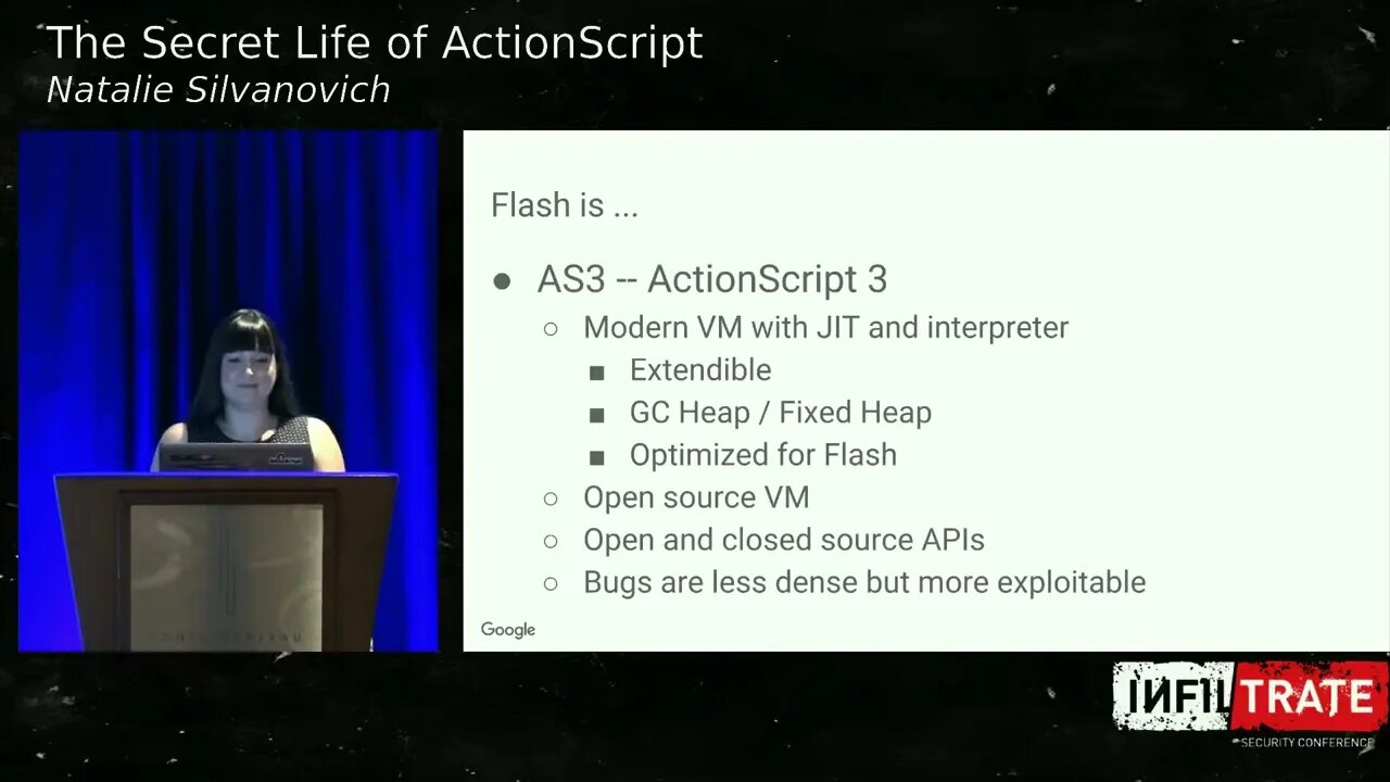 The Secret Life Of ActionScript Natalie Silvanovich