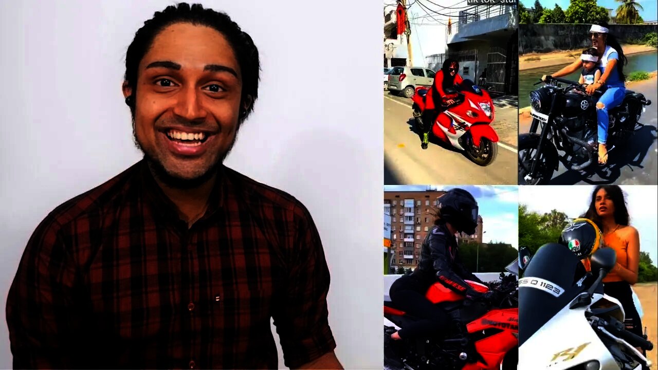 Girls Riding Superbikes | TikTok Video Compilation | REACTION