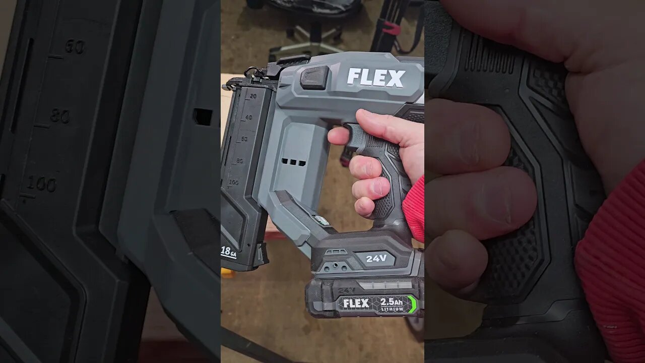 This is the new Flex 18 Guage Brad Nailer #shorts