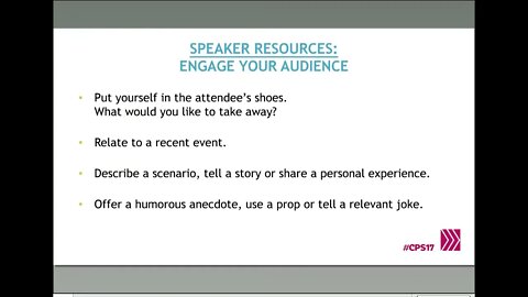 CS17 IAPP Canada Privacy Symposium Speaker Orientation