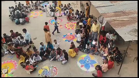 Deewali celebration at my school