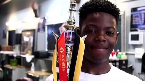 12-year-old chess champion credits success to barbershop