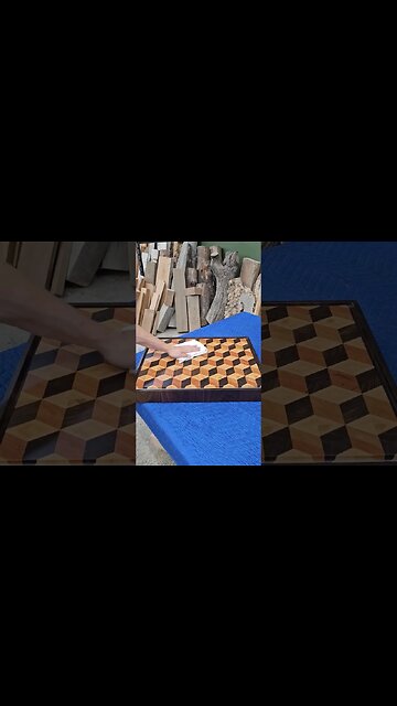 Building A Big Chopping Block #short #shorts #shortvideo #shortsvideo #woodworking #woodwork