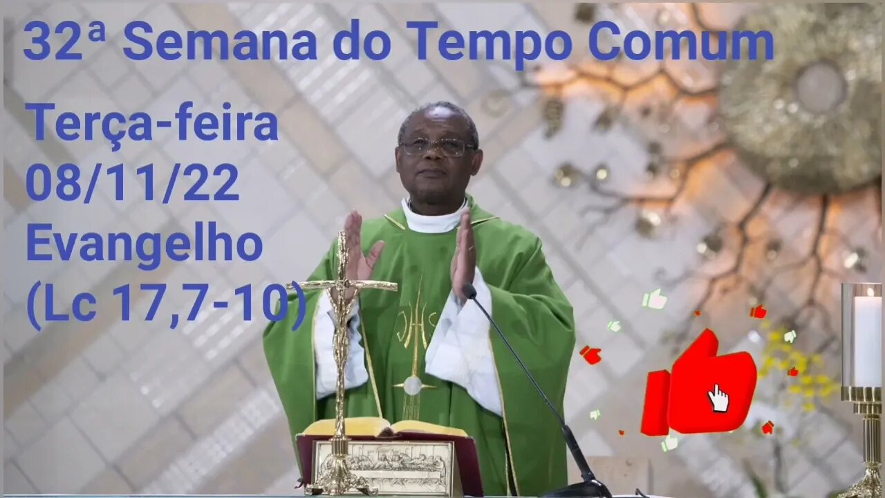 Homilia de Hoje | Padre José Augusto 08/11/22 Terça-feira