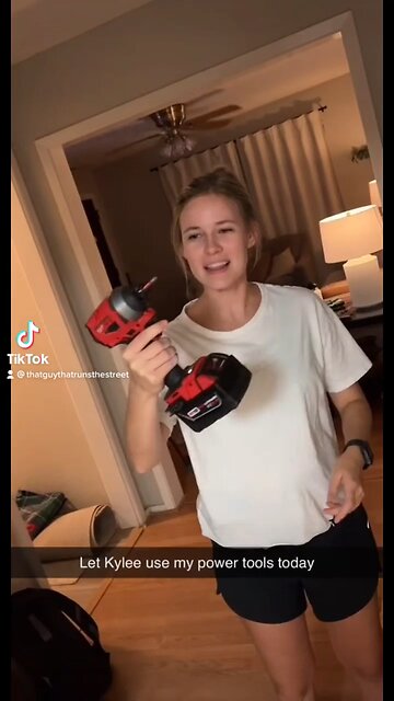 She can do it her self