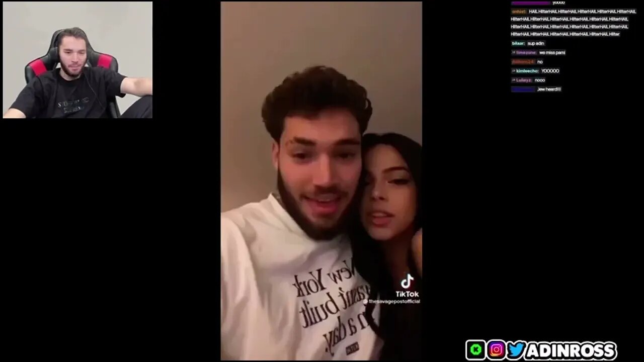 Adin Ross LEAKS PAMI Onlyfans on STREAM 😱